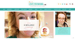 Desktop Screenshot of love2bemama.com